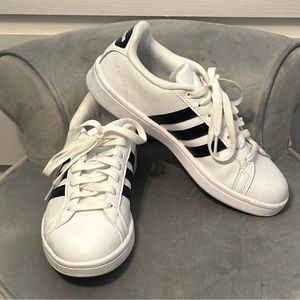 Adidas Cloudfoam Ortholite 7.5 White Leather